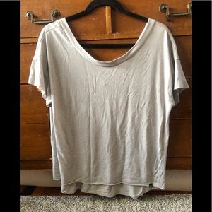 Hurley top MED/LRG- Reversible off the shoulder